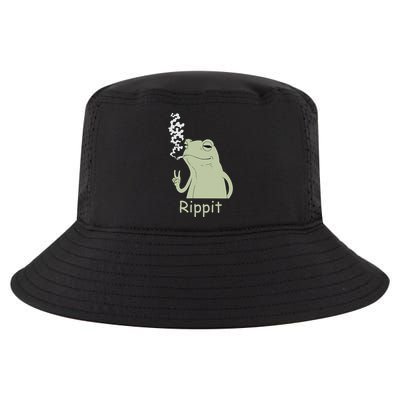 Rippit Stoner Frog Funny Graphic Cool Comfort Performance Bucket Hat