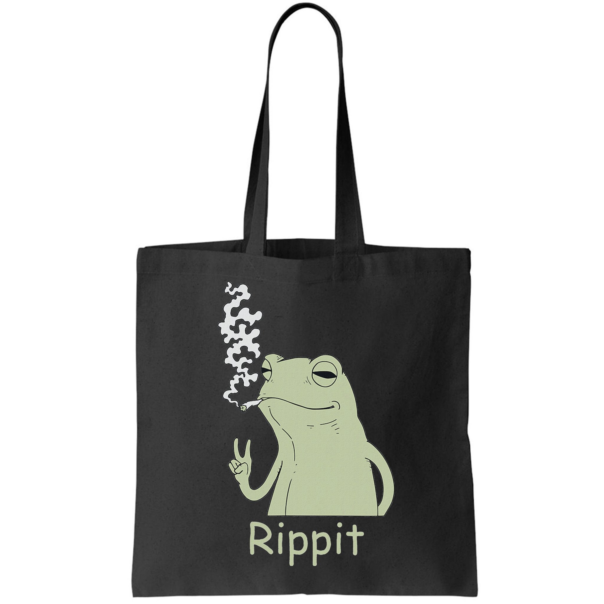 Rippit Stoner Frog Funny Graphic Bag