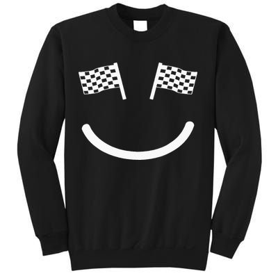 Racing Smile For Race Car Parties Sweatshirt