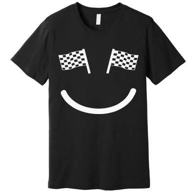 Racing Smile For Race Car Parties Premium T-Shirt
