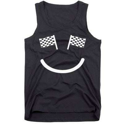 Racing Smile For Race Car Parties Tank Top