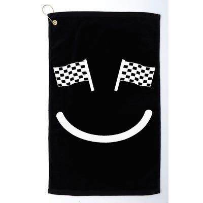 Racing Smile For Race Car Parties Golf Towel
