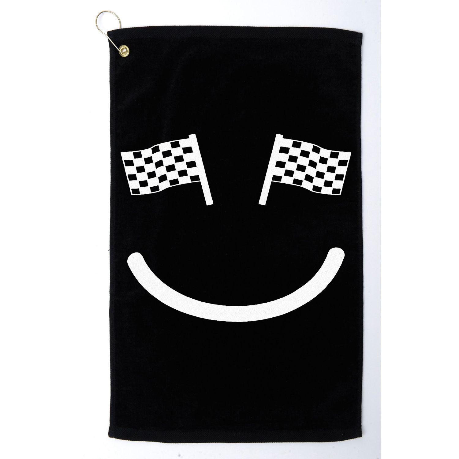 Racing Smile For Race Car Parties Golf Towel
