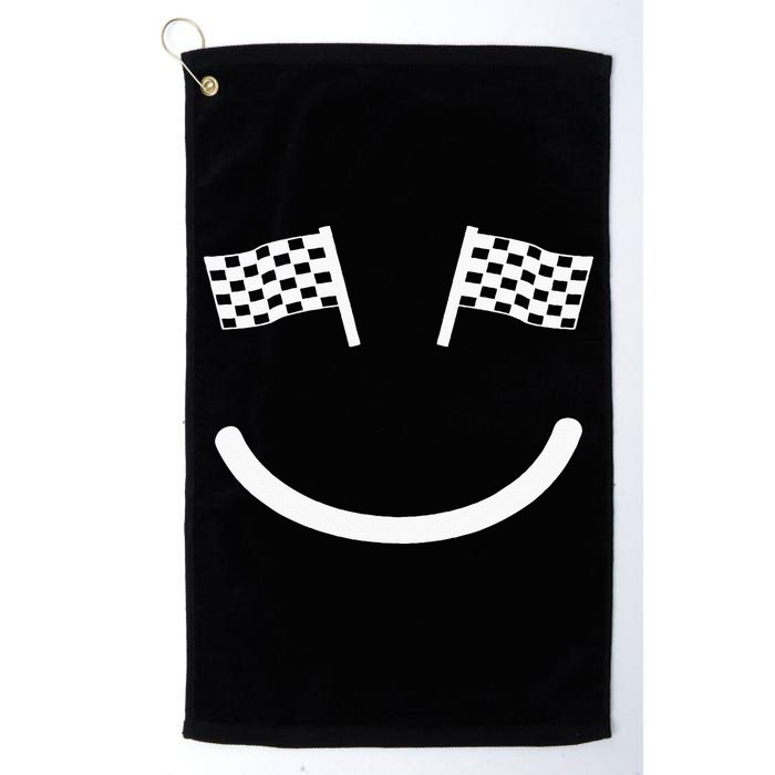Racing Smile For Race Car Parties Golf Towel