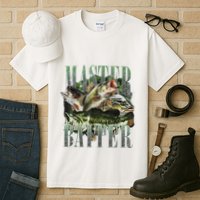 Retro Sunset Fishing Master Baiter Fish Funny Fisherman Tall T-Shirt