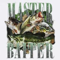 Retro Sunset Fishing Master Baiter Fish Funny Fisherman Tall T-Shirt
