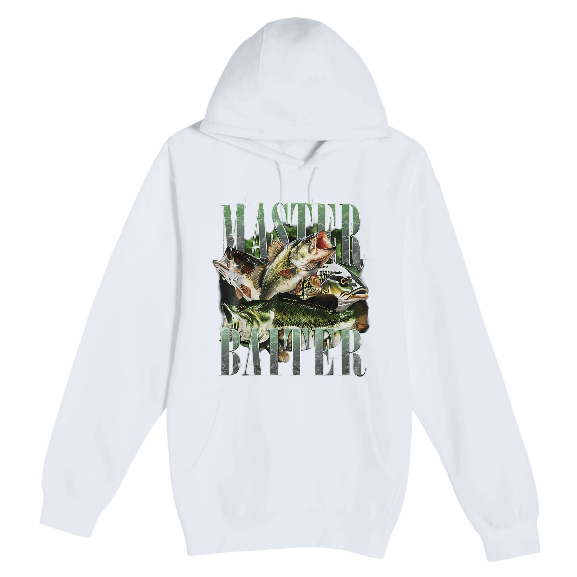 Retro Sunset Fishing Master Baiter Fish Funny Fisherman Premium Pullover Hoodie