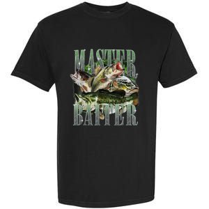 Retro Sunset Fishing Master Baiter Fish Funny Fisherman Garment-Dyed Heavyweight T-Shirt