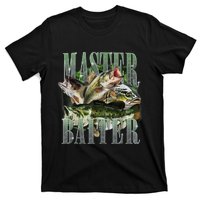 Retro Sunset Fishing Master Baiter Fish Funny Fisherman T-Shirt