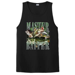 Retro Sunset Fishing Master Baiter Fish Funny Fisherman PosiCharge Competitor Tank