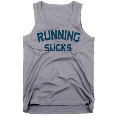 Running Sucks Funny Sport Runner Gift Idea Unisex Tank Top