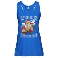 Rock Santa Guitar Guitarist Christmas Rock N Roll Great Gift Ladies Essential Flowy Tank