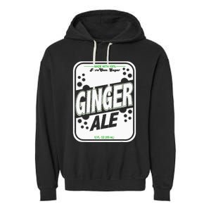 Retro Style Ginger Ale Costume Garment-Dyed Fleece Hoodie