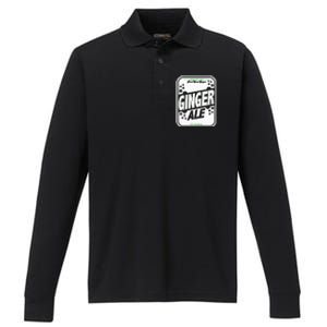 Retro Style Ginger Ale Costume Performance Long Sleeve Polo