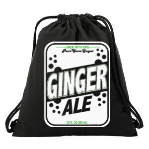 Retro Style Ginger Ale Costume Drawstring Bag