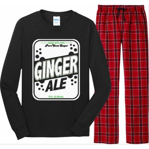 Retro Style Ginger Ale Costume Long Sleeve Pajama Set