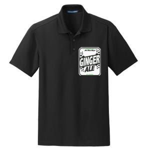 Retro Style Ginger Ale Costume Dry Zone Grid Polo