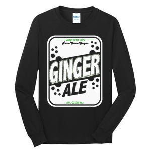 Retro Style Ginger Ale Costume Tall Long Sleeve T-Shirt