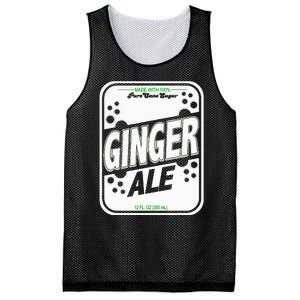 Retro Style Ginger Ale Costume Mesh Reversible Basketball Jersey Tank