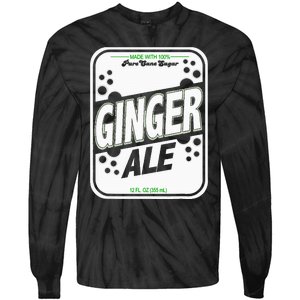 Retro Style Ginger Ale Costume Tie-Dye Long Sleeve Shirt