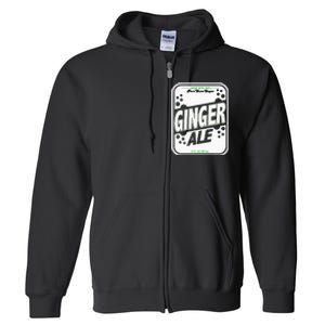 Retro Style Ginger Ale Costume Full Zip Hoodie