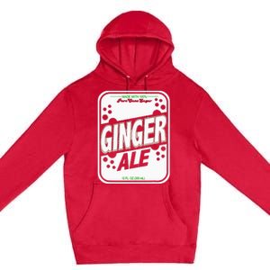 Retro Style Ginger Ale Costume Premium Pullover Hoodie