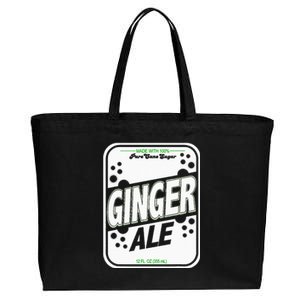 Retro Style Ginger Ale Costume Cotton Canvas Jumbo Tote