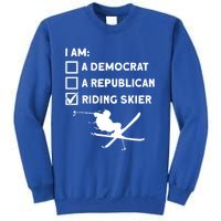 Riding Skier Gift Skiing Winter Sports Ski Mountains Skiing Meaningful Gift Sweatshirt