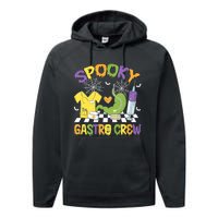 Retro Spooky Gastro Crew Gastro Nurse Halloween Costumes Performance Fleece Hoodie