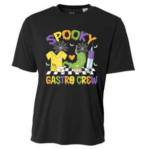 Retro Spooky Gastro Crew Gastro Nurse Halloween Costumes Cooling Performance Crew T-Shirt