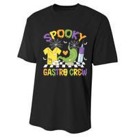 Retro Spooky Gastro Crew Gastro Nurse Halloween Costumes Performance Sprint T-Shirt