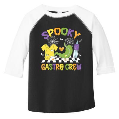 Retro Spooky Gastro Crew Gastro Nurse Halloween Costumes Toddler Fine Jersey T-Shirt