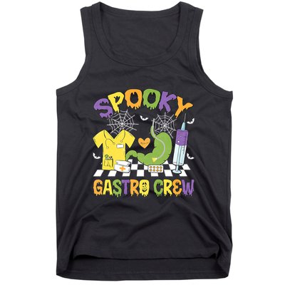 Retro Spooky Gastro Crew Gastro Nurse Halloween Costumes Tank Top