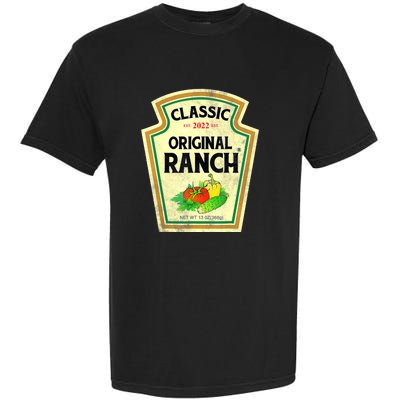 Ranch Sauce Green Salad Dressing Halloween Costume Matching Garment-Dyed Heavyweight T-Shirt