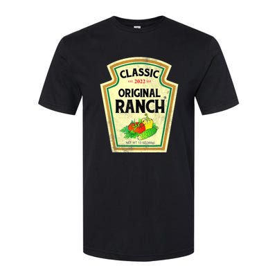 Ranch Sauce Green Salad Dressing Halloween Costume Matching Softstyle® CVC T-Shirt