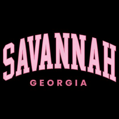 Retro Savannah Georgia Vintage Preppy Throwback T-Shirt
