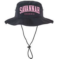 Retro Savannah Georgia Vintage Preppy Throwback Bucket Hat