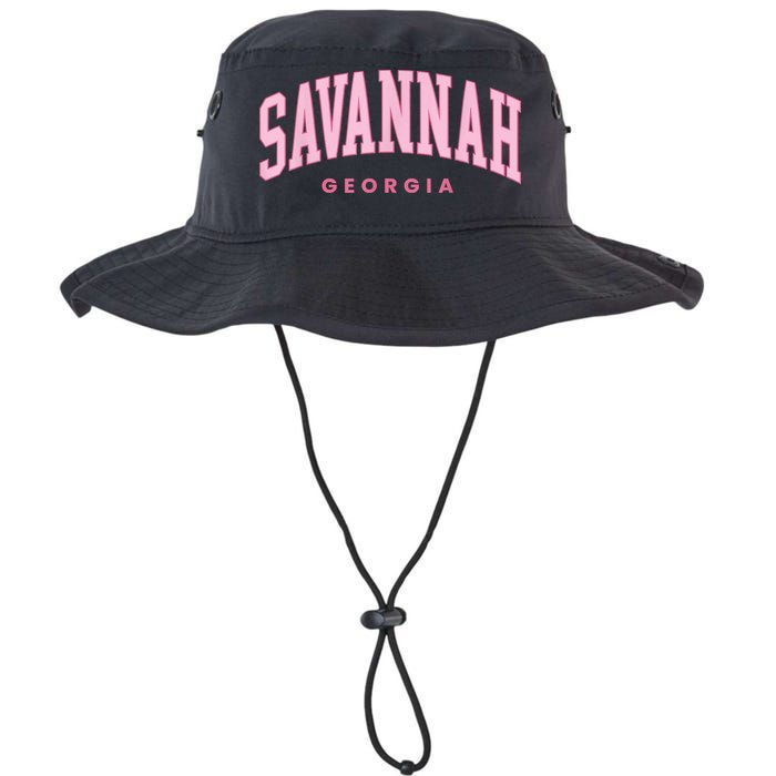 Retro Savannah Georgia Vintage Preppy Throwback Bucket Hat
