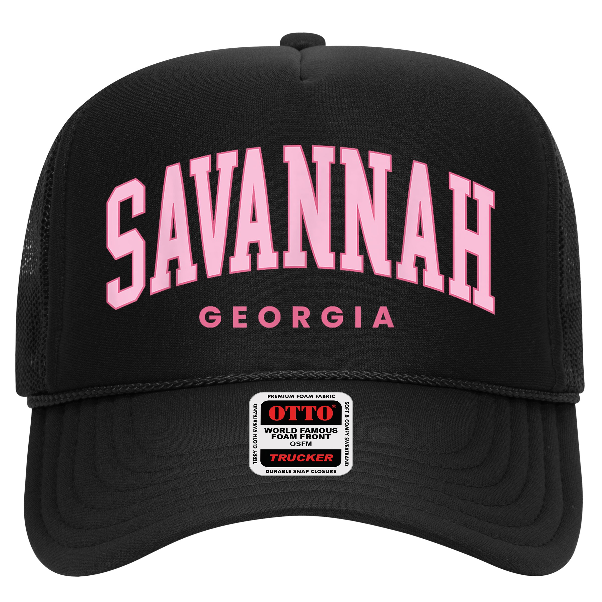Retro Savannah Georgia Vintage Preppy Throwback Hat
