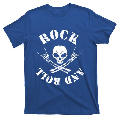 Rocker Skeleton Guitar Guy Spooky Halloween Costume Meaningful Gift T-Shirt