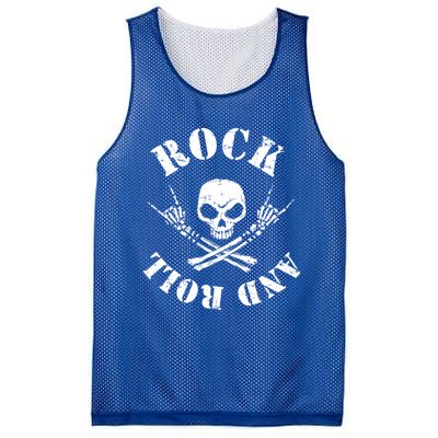 Rocker Skeleton Guitar Guy Spooky Halloween Costume Meaningful Gift Mesh Reversible Basketball Jersey Tank