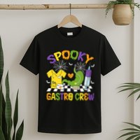 Retro Spooky Gastro Crew Gastro Nurse Halloween T-Shirt
