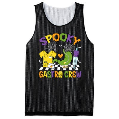 Retro Spooky Gastro Crew Gastro Nurse Halloween Mesh Reversible Basketball Jersey Tank