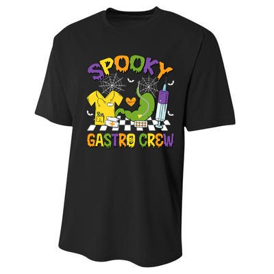 Retro Spooky Gastro Crew Gastro Nurse Halloween Performance Sprint T-Shirt