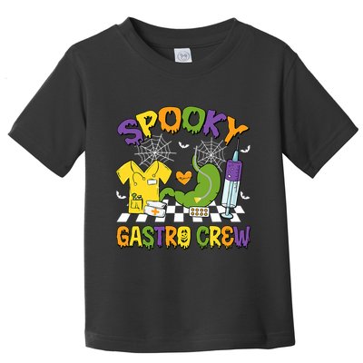 Retro Spooky Gastro Crew Gastro Nurse Halloween Toddler T-Shirt