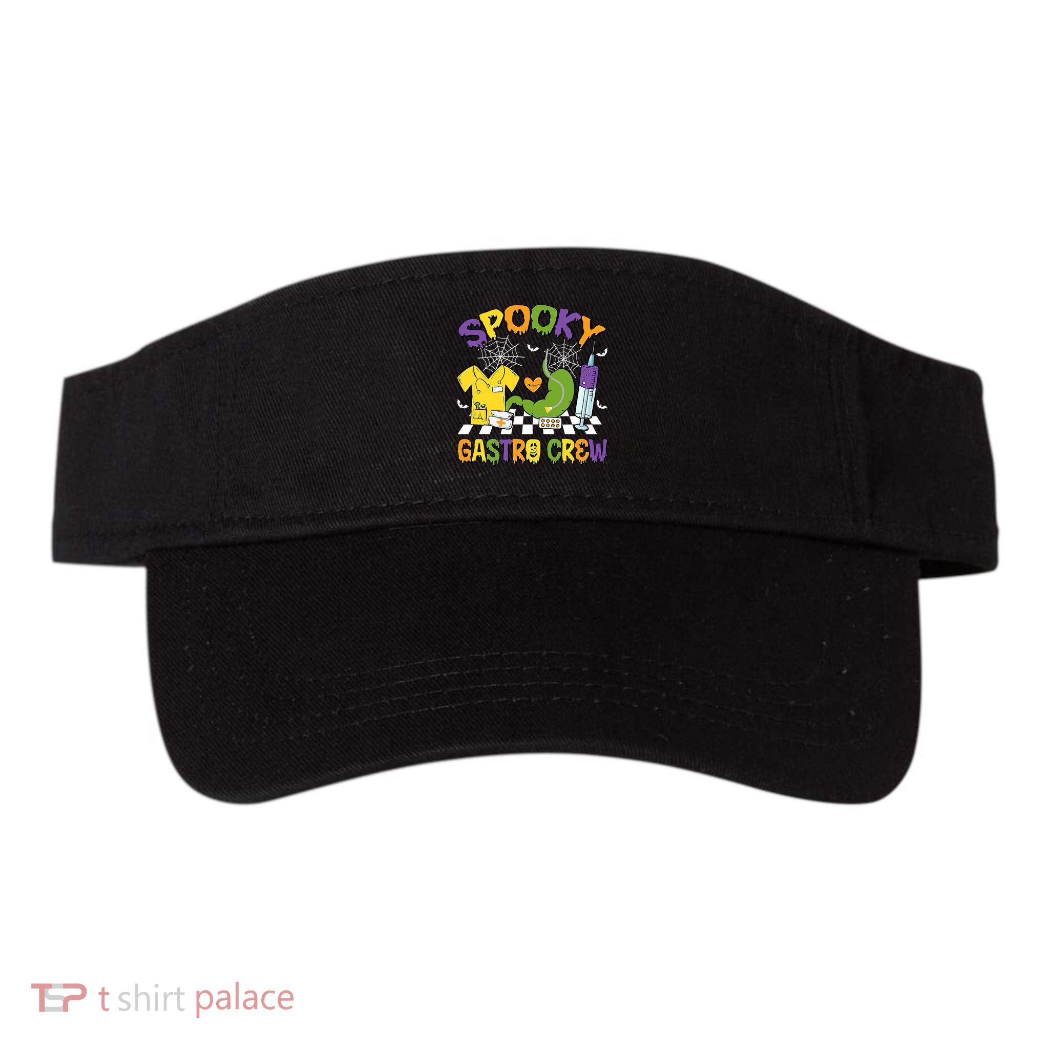 Retro Spooky Gastro Crew Gastro Nurse Halloween Visor