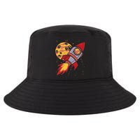 Rocket Spaceship Galaxy Retro Cool Comfort Performance Bucket Hat