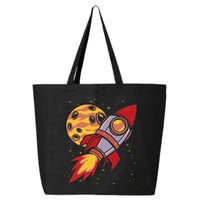 Rocket Spaceship Galaxy Retro 25L Jumbo Tote