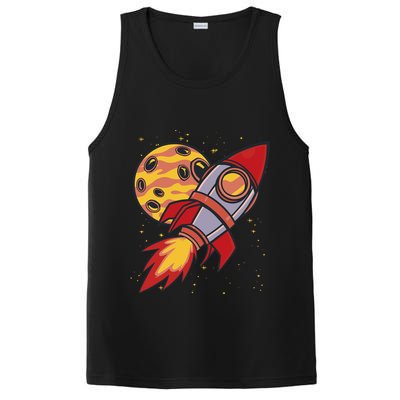 Rocket Spaceship Galaxy Retro PosiCharge Competitor Tank