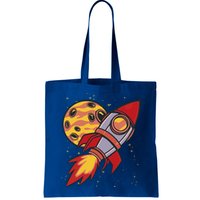 Rocket Spaceship Galaxy Retro Bag